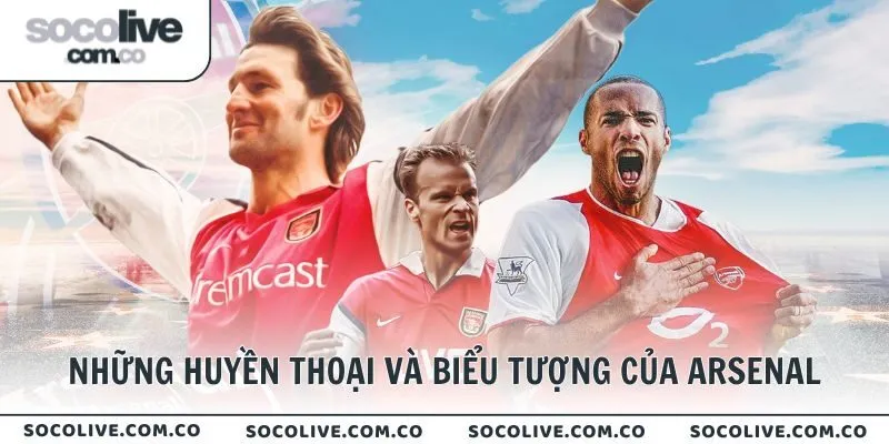 Những huyền thoại và biểu tượng làm nên tên tuổi của Pháo thủ