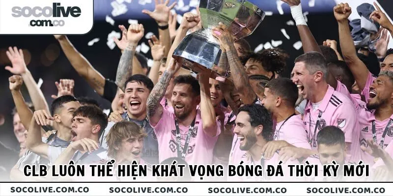 Hành trình phát triển tuy ngắn nhưng vẫn thể hiện khát vọng của bóng đá thời kỳ mới