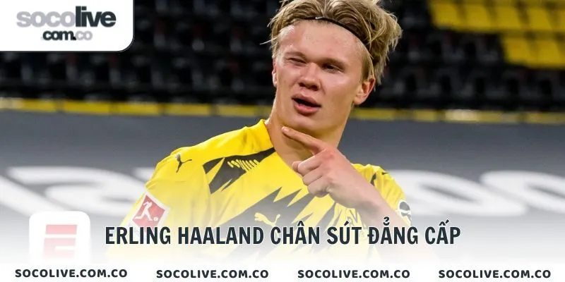 Erling Haaland chân sút đẳng cấp